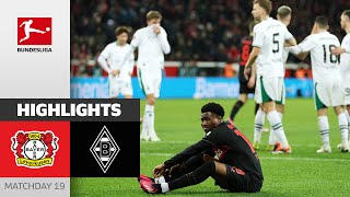 Bayer Cant Crack Borussia Leverkusen - Borussia Mgladbach 0-0 Highlights Md 19 Bundesliga