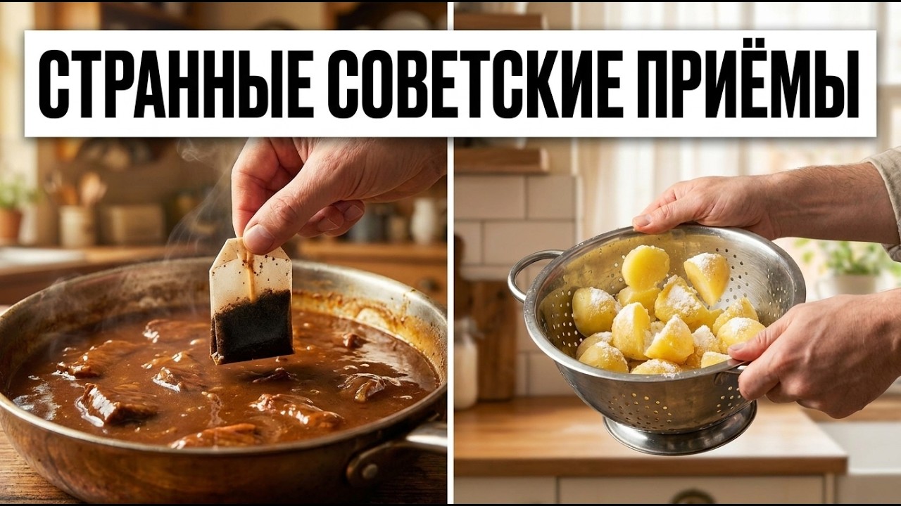 25 СОВЕТСКИХ КУЛИНАРНЫХ ХИТРОСТЕЙ, КОТОРЫЕ ДО СИХ ПОР РАБОТАЮТ