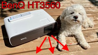 BenQ HT3560 W2710 Projector Review  HT3550 Comparison  Recommended Settings