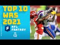 Top 10 Fantasy Football Wide Receivers 2021