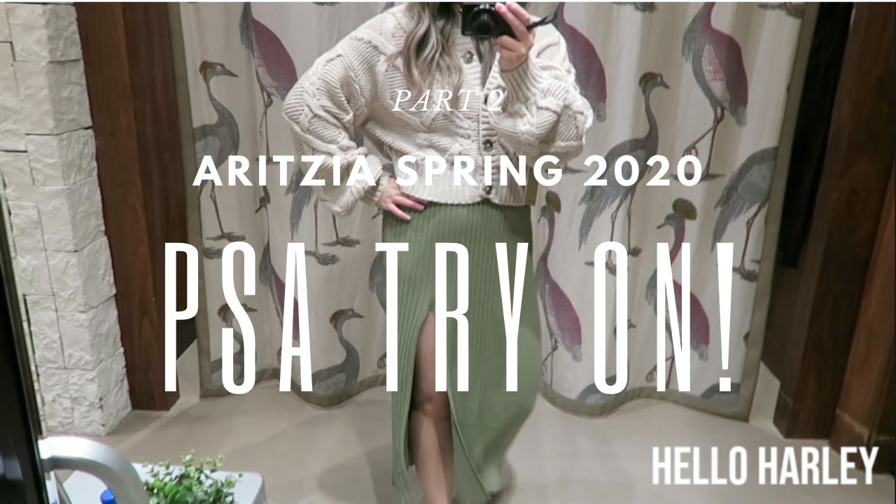 Aritzia Spring 2020 TRY ON| Part 2 