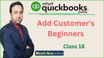How To Add Customers In Quickbooks Desktop - Add Clients In Quickbooks