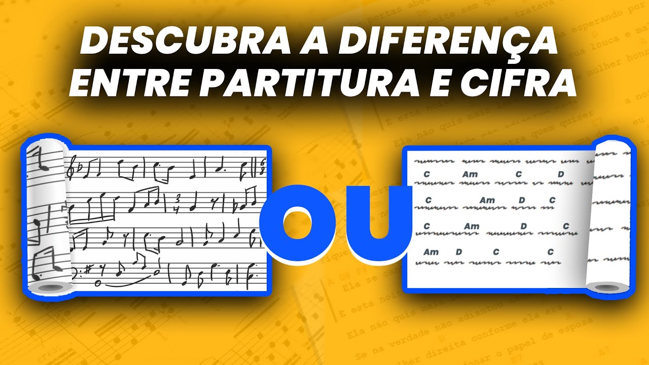 Estudos de Cifras e melodias para violão e teclado