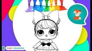 👑 lol NEW lol Coloring princess for girls ❤️ coloring online for baby 👶