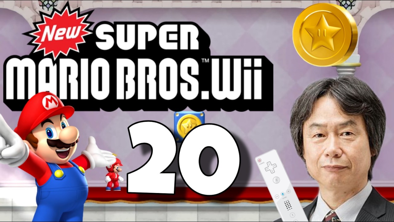 NEW SUPER MARIO BROS. WII 🍄 #20 Reacting to every Super Skill & 1-UP Bonus Video! [FINALE]