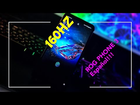 Rog phone 3 desbloqueando 160Hz ocultos *En Español*