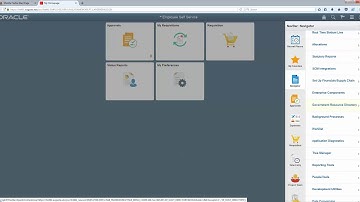 PeopleSoft 9.2 BI Reports Navigation to Queries