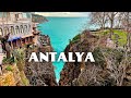 Antalya in winter  walking tour old town marina beach  turkey travel vlog  europe travel