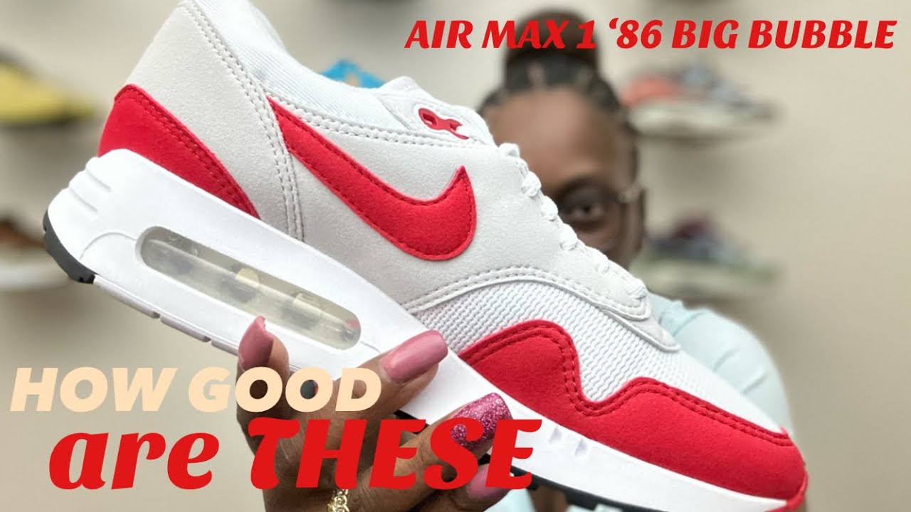 Nike Air Max 1 '86 Big Bubble Review and On Foot  2017 Anniversary vs 2023  Big Bubble Comparison 