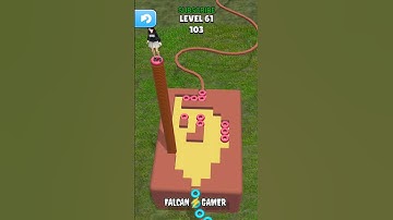 🔥 Stacky Dash 👀 Level 61 Android⚡IOS #stackydash #gameplay #shorts