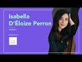 Prix orford musique 2021  isabella dloize perron