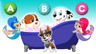 ABCD Friends teach letters