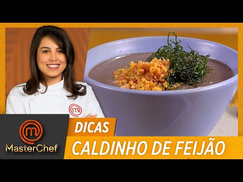 CALDINHO DE FEIJÃO com Raissa Ribeiro | DICAS MASTERCHEF