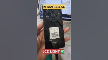 Redmi 14c 5G Lcd Light Solution💯💥 #shortsfeed #redmi14c5g #displaylight