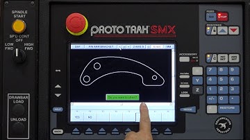 DXF Milling on the ProtoTRAK SMX control