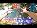 Escaping angry teacher 20  epic parkour pov chase   highnoy