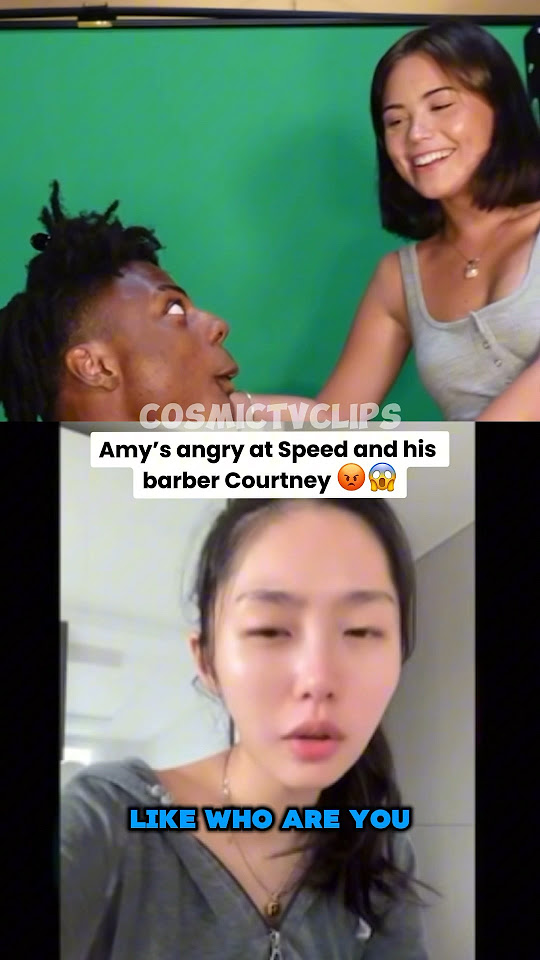 Amyโs mad at IshowSpeed & his barber Courtney ishowspeed shorts