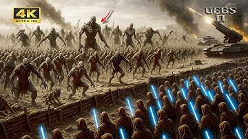 1,000,000 Jedi vs 6,000,000 Mutants and Aliens | UEBS 2 Sci-Fi Apocalypse