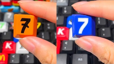 Drawing some jersey number signs on the keyboard #shorts #diy #art #tiktok #trending #customkeys