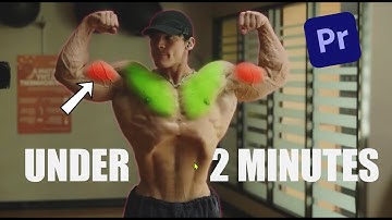 How to Highlight Muscles in Premiere Pro | Muscle highlight effect | Gym edit