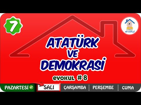 Atatürk ve Demokrasi | 7. Sınıf #uzaktaneğitim #evokul Kampı