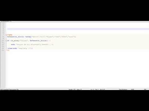 php'de in_array komutu ve kullanimi hakkinda