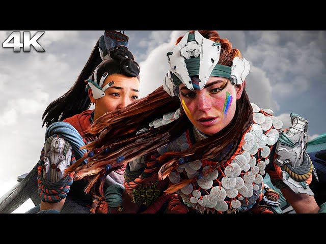 Horizon Forbidden West: BURNING SHORES All Cutscenes (Full Game Movie) 4K 60FPS Ultra HD class=