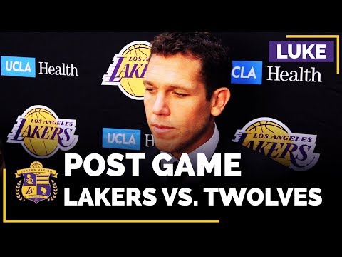 Luke Walton Evaluates Lonzo Ball, Brandon Ingram After Preseason Opener