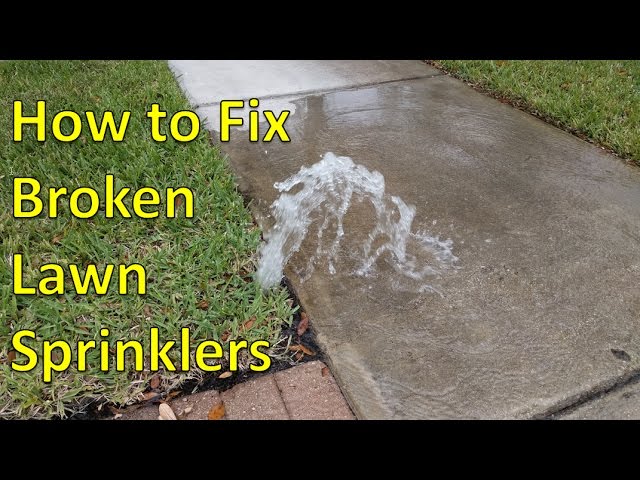 Sprinkler Repair in Sterling Heights MI