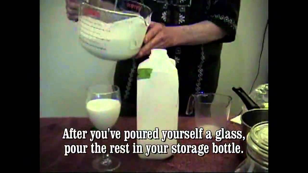 How to make kefir the easy way with Milk 