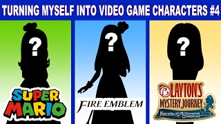 Turning Myself into Video Game Characters! #4 | Super Mario, Fire Emblem, Professor Layton!