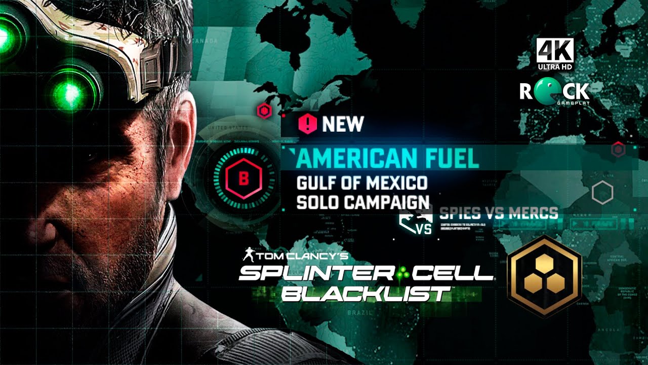 Tom Clancy's Splinter Cell : Blacklist Walkthrough | 4K 60FPS ...