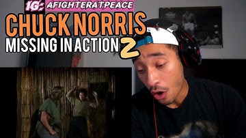 Chuck Norris vs Soon Tek Oh "Missing in Action 2" REACTION! CLASSIC!