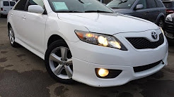 Used White 2011 Toyota Camry I4 Auto SE Review | Morinville Alberta