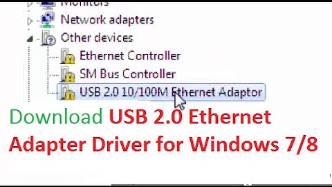 Download RD9700 USB2.0 to Fast Ethernet Adapter driver for Windows 7 / 8