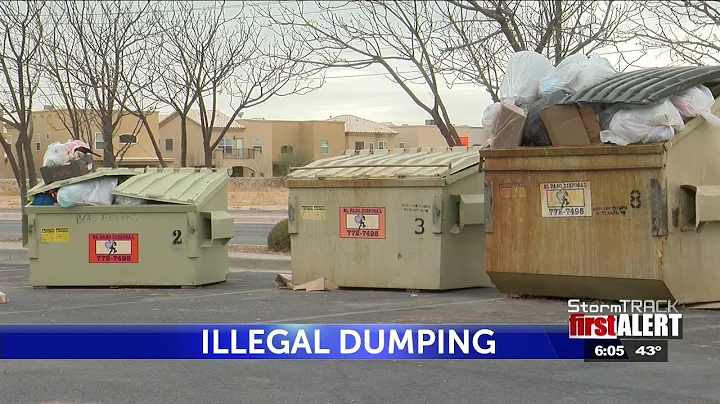 East El Paso daycare owner fed up with illegal dumping on property, blames city for recycling ...