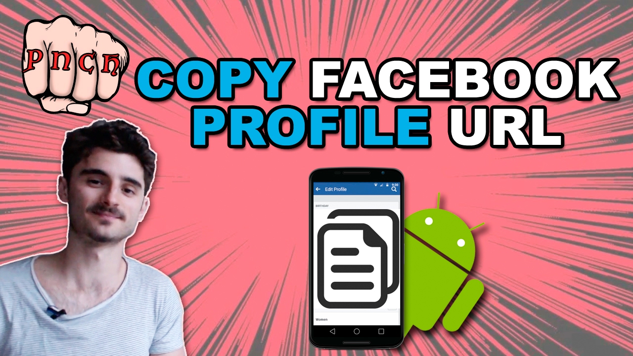 Copy Facebook Profile Url On Android Youtube