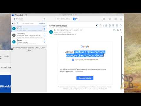 Video Guida - Come Gestire più Caselle EMail con BluMail