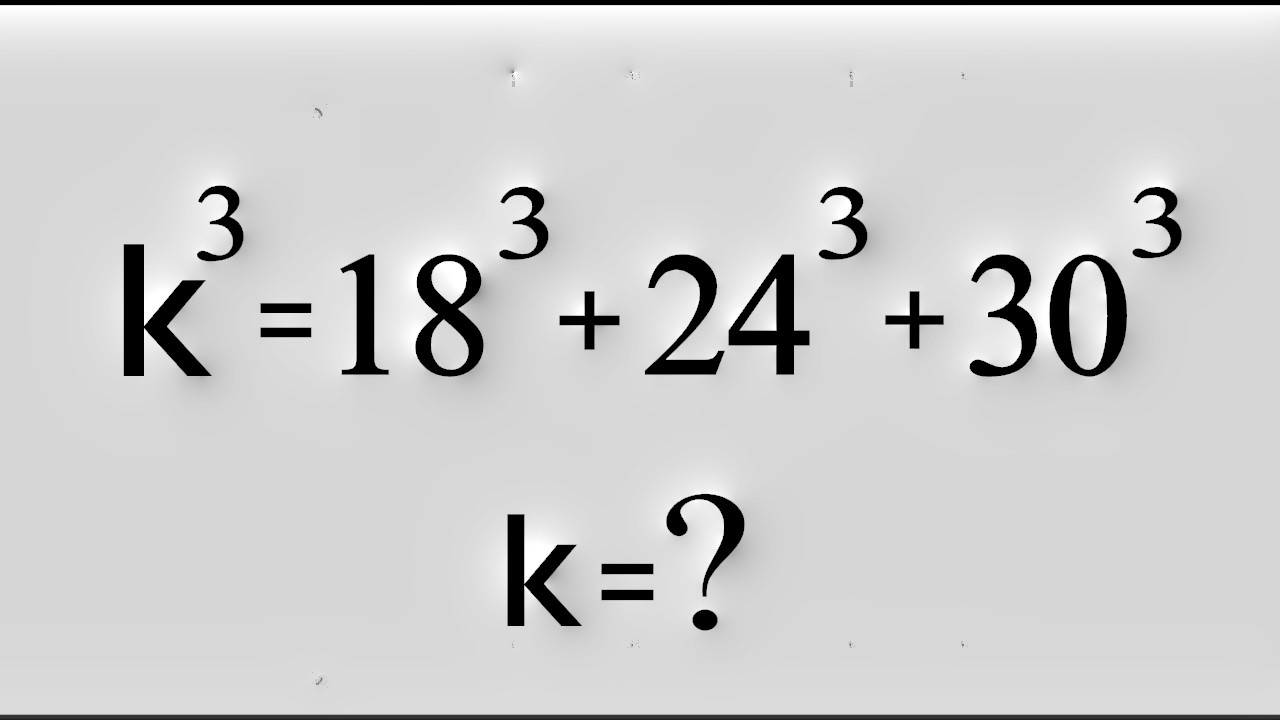 Решение задачи из вступительного экзамена в Гарвардский университет.