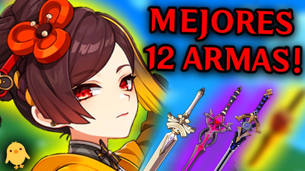LAS 12 MEJORES ARMAS para CHIORI! / Genshin! / 🐤!