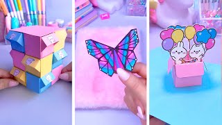 Easy paper craft ideas / Paper crafts / Paper DIY / School crafts / Paper tricks