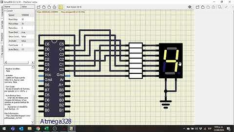 Contador de 0 a 15 Hex con Atmega328