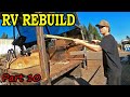 RV Rebuild (Part 10) Welding On Steel Wall Sheets