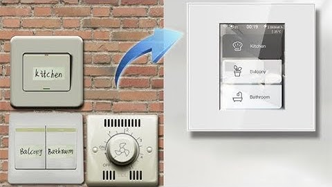 lanbon L8 LCD smart switch - how to configure WiFi on Smart Living App