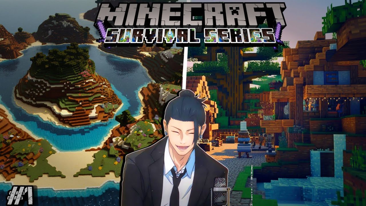 Minecraft survival series episode 1 | minecraft series in hindi # ...