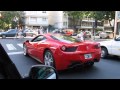 Ferrari 458 Italia en Buenos Aires, Argentina. (el audio satura)