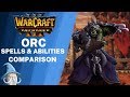 Orc Spells and Abilities Comparison (Reforged vs Classic) | Warcraft 3 Reforged Beta