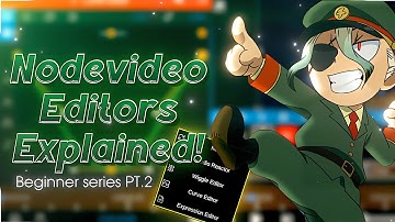 Nodevideo Graphs and Other Editors-  Explained for Beginners 🔥📱