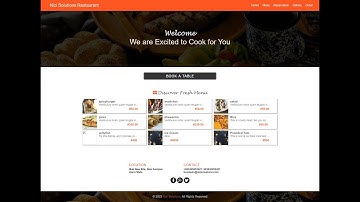 Online Food Ordering and Table Reservation Software for Restaurants
