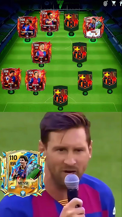 Prime Barcelona Vs Current Barcelona ❤️💙 #eafc24 #fcmobile24 #fifamobile #eafifa #shorts #eafc25